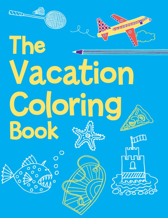 The Vacation Coloring Book