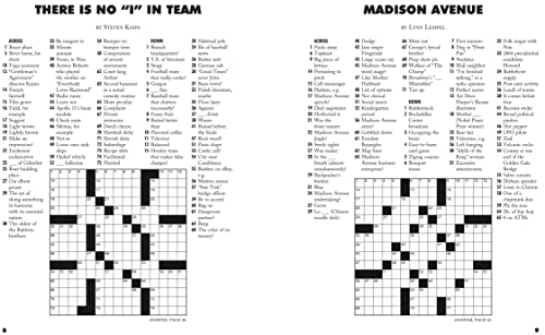 Tougher Tuesday Crosswords #2