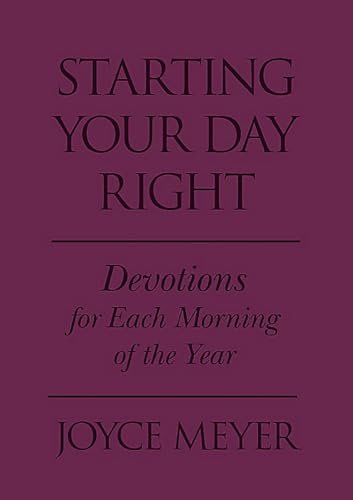 Starting Your Day Right (Purple Imitation Leather)