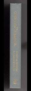 The Obsidian Chamber  Signed  Autographed Copy 