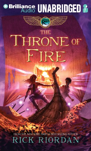 The Throne of Fire: Library Edition (The Kane Chronicles)