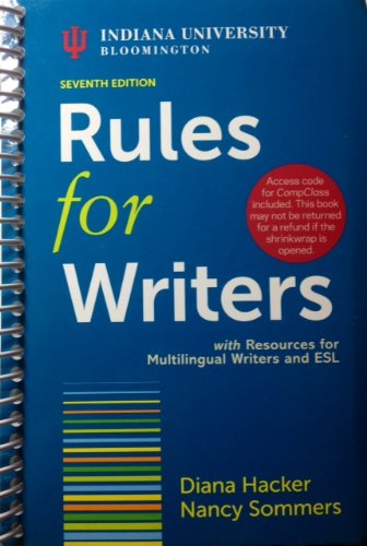 RULES FOR WRITERS-W/ACCESS >CUSTOM<