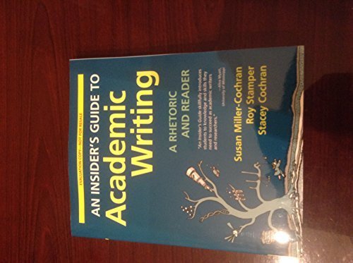 i.e. AN INSIDER'S GUIDE TO ACADEMIC WRITING