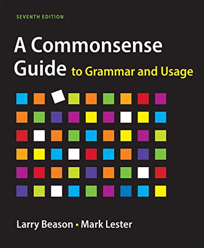 Commonsense Guide to Grammar and Usage
