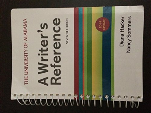 A Writer's Reference 7th Edition
