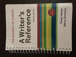A Writer's Reference 7th Edition