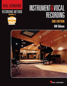 Hal Leonard Recording Method Book 2: Instrument & Vocal Recording 