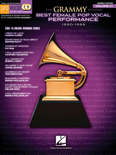 The Grammy Awards Best Female Pop Vocal 1990-1999