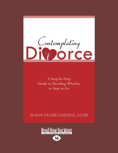 Contemplating Divorce