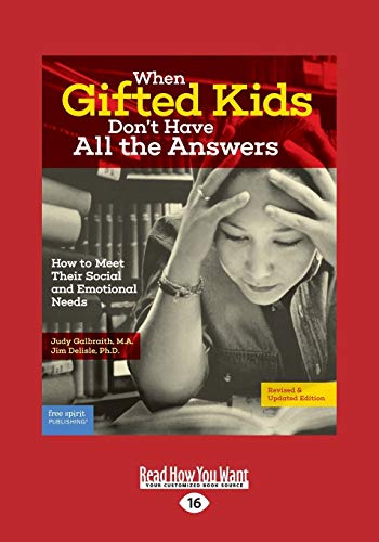 When Gifted Kids Don't Have All the Answers