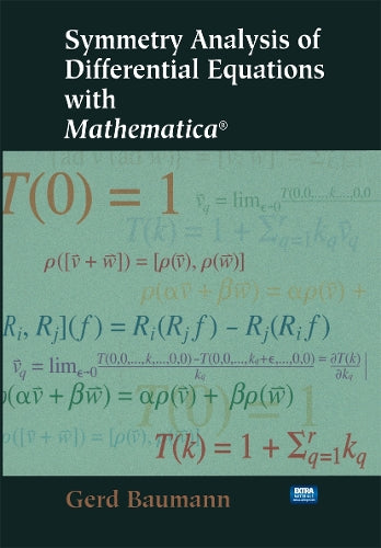 Symmetry Analysis of Differential Equations with Mathematica (R)