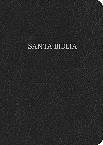 NVI Biblia Letra Súper Gigante negro, piel fabricada