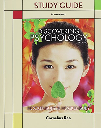 Study Guide for Discovering Psychology