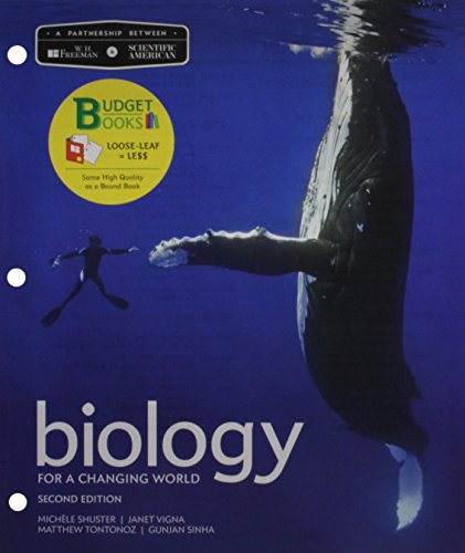 Loose-Leaf Version for Scientific American: Biology for a Changing World