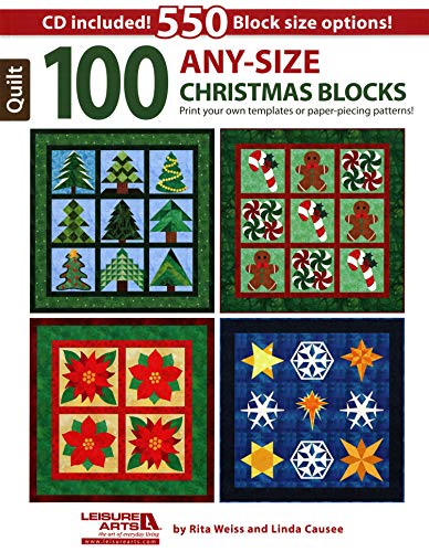 100 Any-Size Christmas Blocks