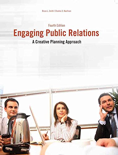 Engaging Public Relations: A Creative Planning Approach