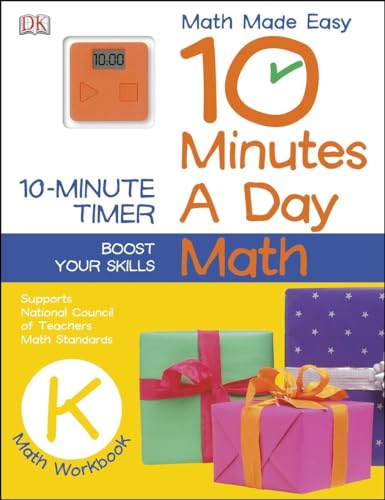 10 Minutes a Day: Math, Kindergarten