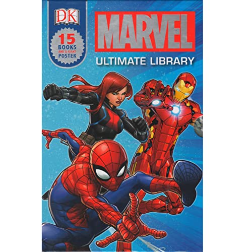 Marvel Ultimate Library Collection  Books and Poster from Marvel Comics  DK Readers Levels