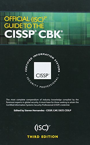 Official (ISC)2 Guide to the CISSP CBK, Third Edition
