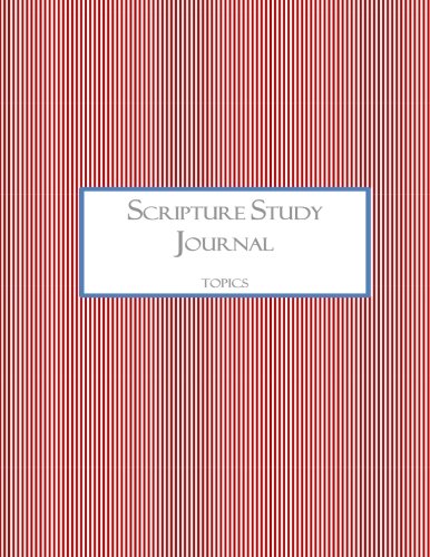 Scripture Study Journal