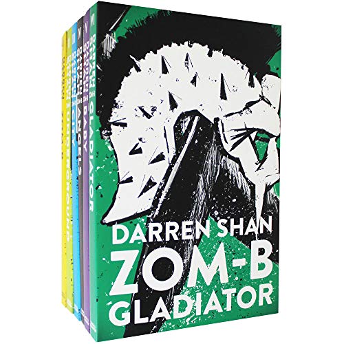 Zom B (Zombies, Walking Dead, Resident Evil Fans - New Series) 6 Books Set Collection by Darren Shan (ZOM-B, Angels, City, Underground, Baby and Gladiator)