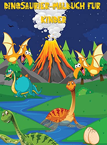 Dinosaurier-Malbuch fur Kinder
