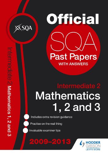 SQA Past Papers Intermediate 2 Mathematics Units 1, 2, 3