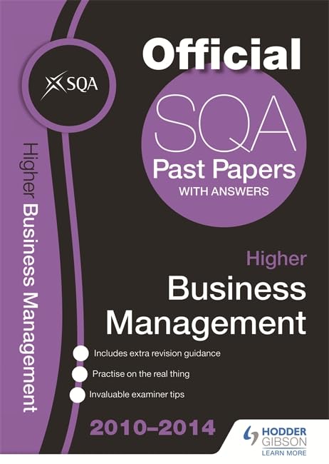 SQA Past Papers 2014-2015 Higher Business Management