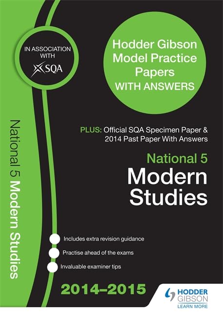 SQA Specimen Paper, 2014 Past Paper National 5 Modern Studies & Hodder Gibson Model Papers