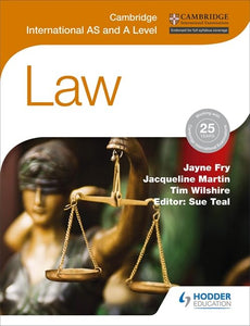Cambridge International AS and A Level Law 