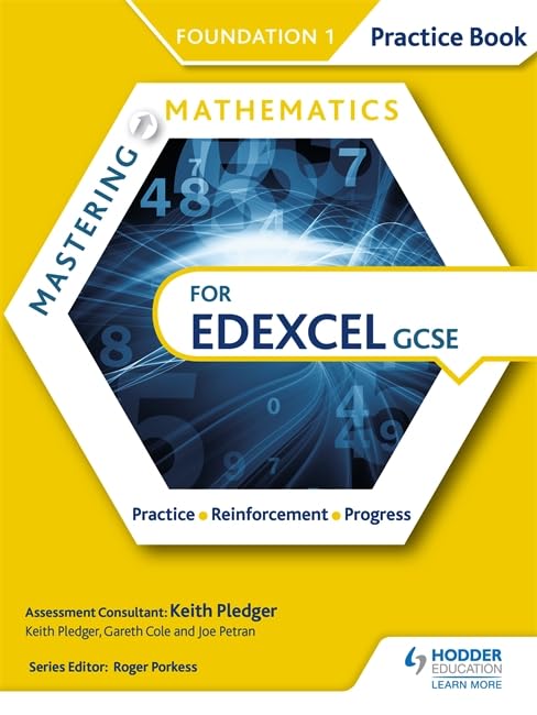 Mastering Mathematics Edexcel GCSE Practice Book: Foundation 1