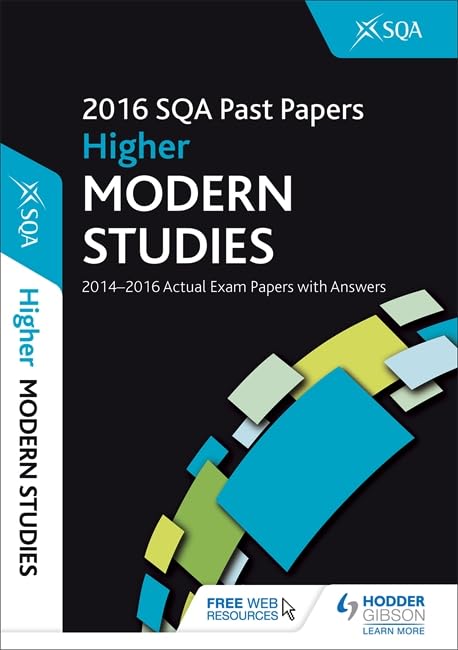 Higher Modern Studies 2016-17 SQA Past Papers with Answers
