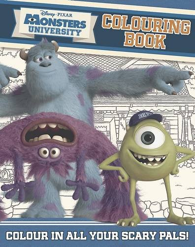 Disney Monsters University Colouring Book