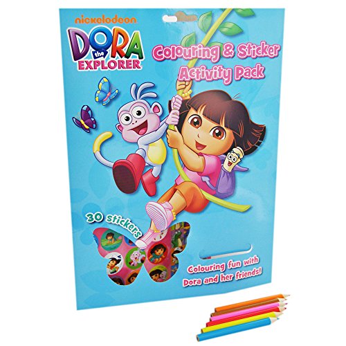 Dora the Explorer Colouring, Sticker Activity Pack