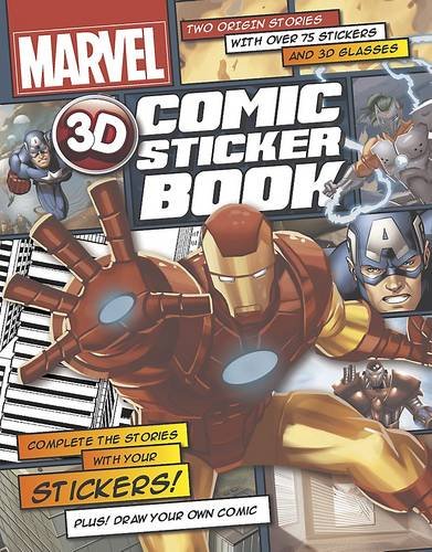 Marvel 3D Comic Sticker Book