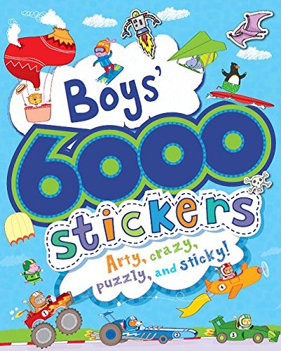 6000 Stickers Boys Large