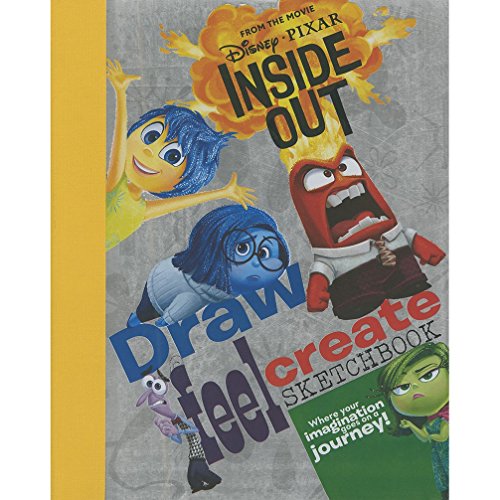 Disney Pixar Inside Out Draw, Feel, Create Sketchbook