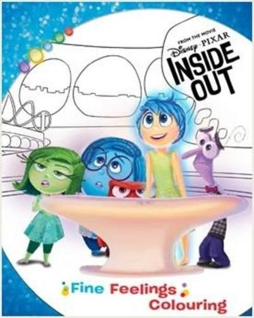 Disney Pixar Inside Out Fine Feelings Colouring