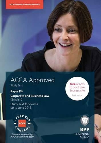 ACCA F4 Corporate and Business Law (English)