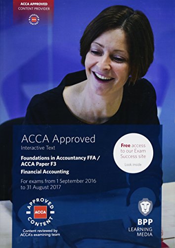 FIA Foundations of Financial Accounting FFA (ACCA F3)