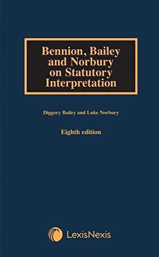 Bennion on Statutory Interpretation