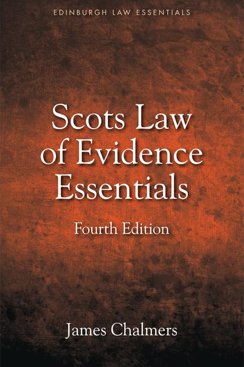 Scottish Evidence Law Essentials