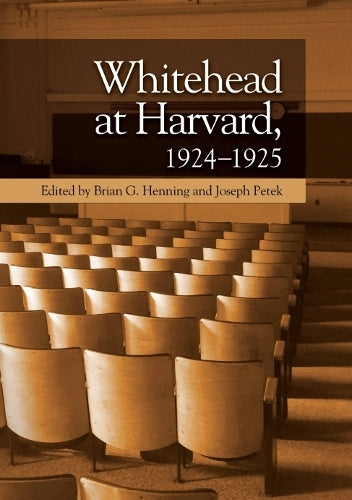 Whitehead at Harvard, 19241925