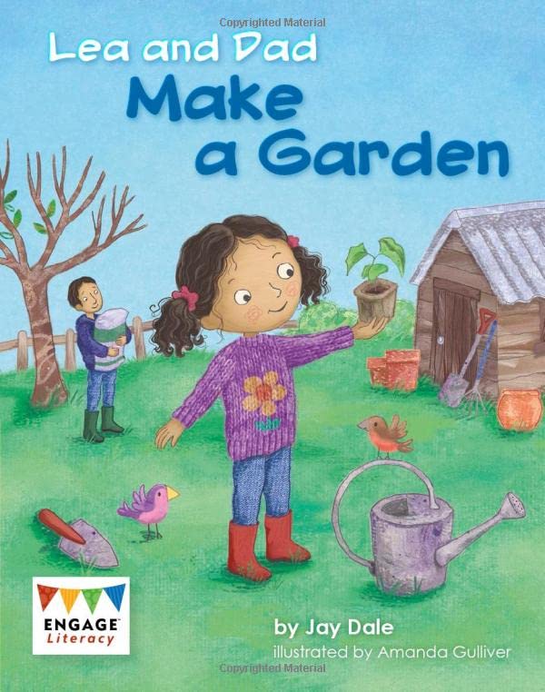 Lea and Dad Make a Garden