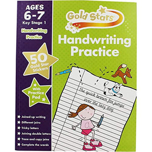 Gold Stars Handwriting Practice Ages 6-7 KS1