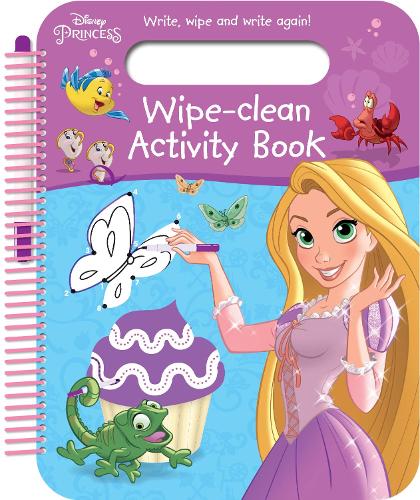 Disney Princess Wipe-Clean Activity Book