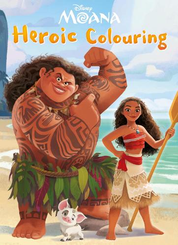Disney Moana Heroic Colouring