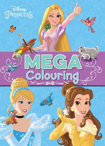 Disney Princess Mega Colouring