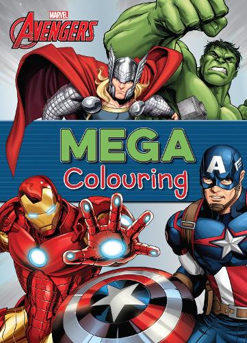 Marvel Avengers Assemble Mega Colouring