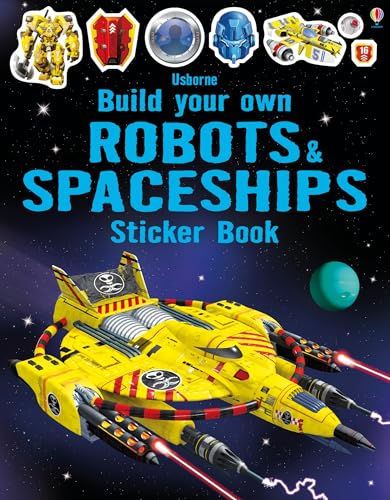 Build Your Own Robots and Spaceships Sticker Book
